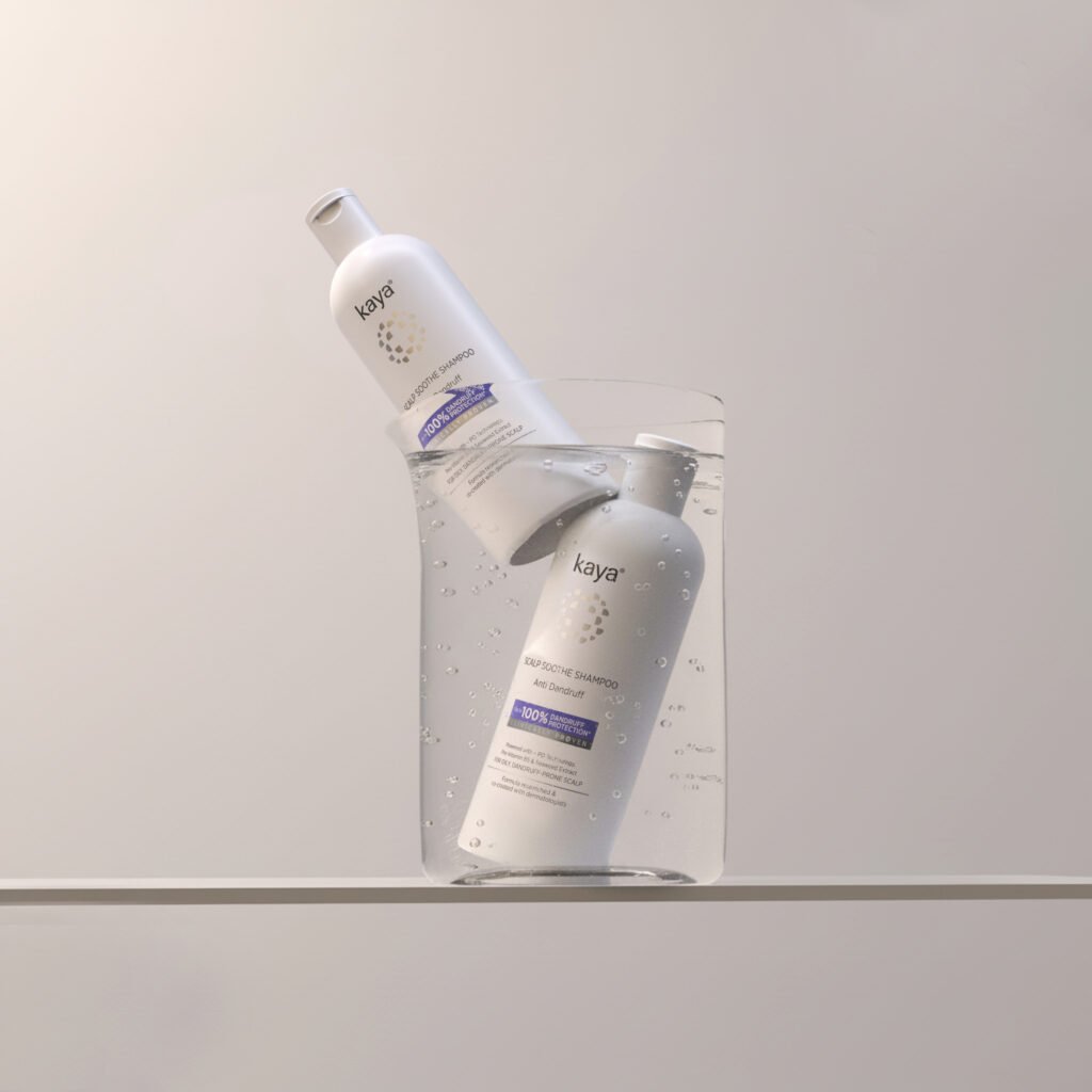 kaya hair shampooo jar